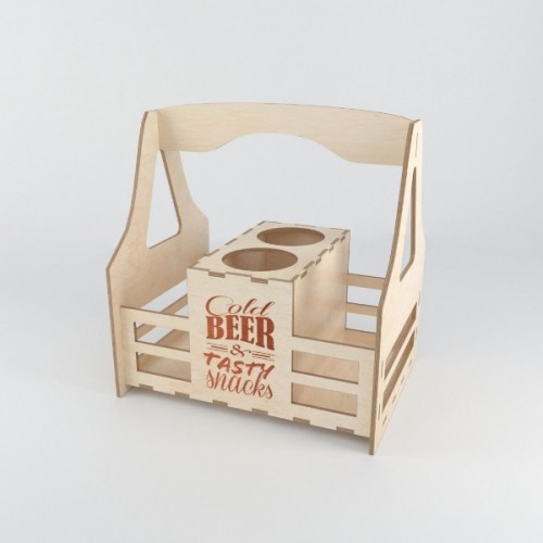 Wooden beer box Wooden beer box