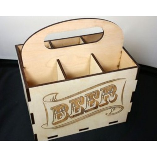 Wooden beer box Wooden beer box
