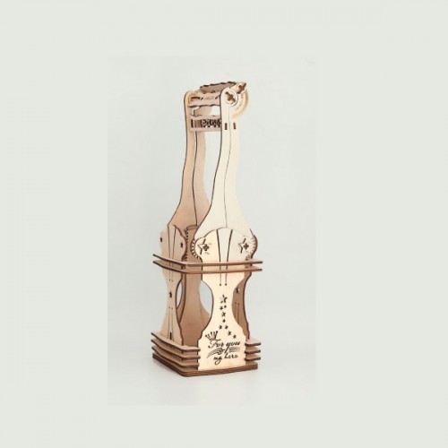 Wooden bottle case Wooden bottle case