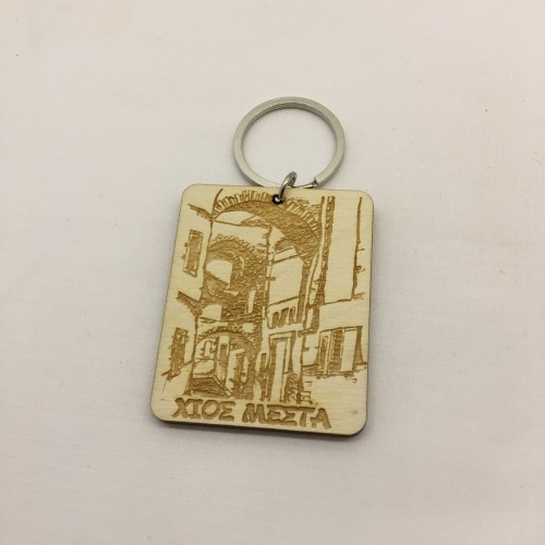 Wooden keyring Wooden keyring