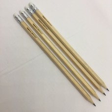 Wooden pencil for advertising with engraving of your choice
