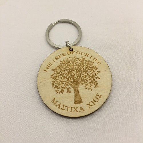 Wooden keyring Wooden keyring
