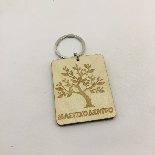 Wooden keyring Wooden keyring