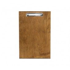 Wooden menu A5