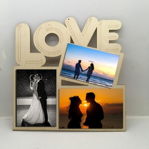 Wooden frame LOVE Wooden frame LOVE