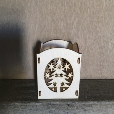 Wooden lantern