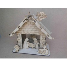 Wooden manger