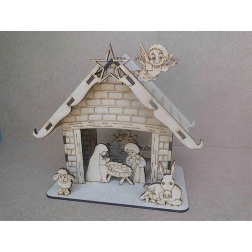 Wooden manger Wooden manger