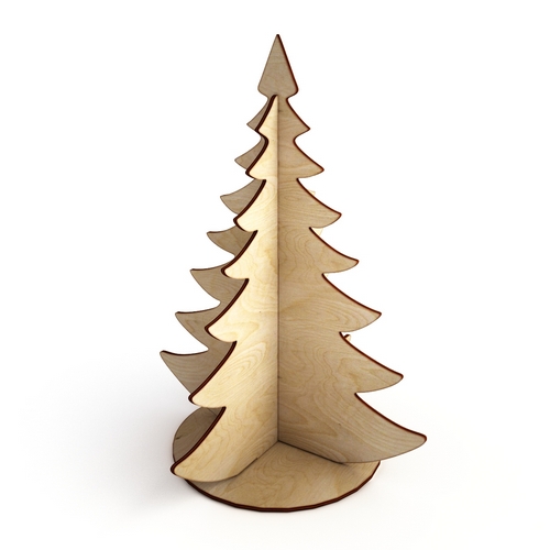 Wooden Christmas tree