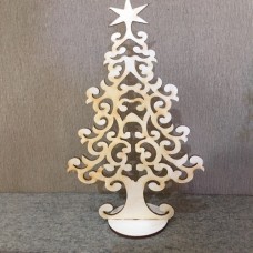 Wooden Christmas tree