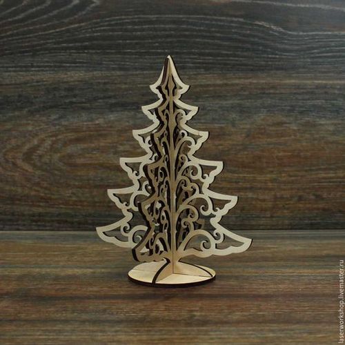 Wooden Christmas tree
