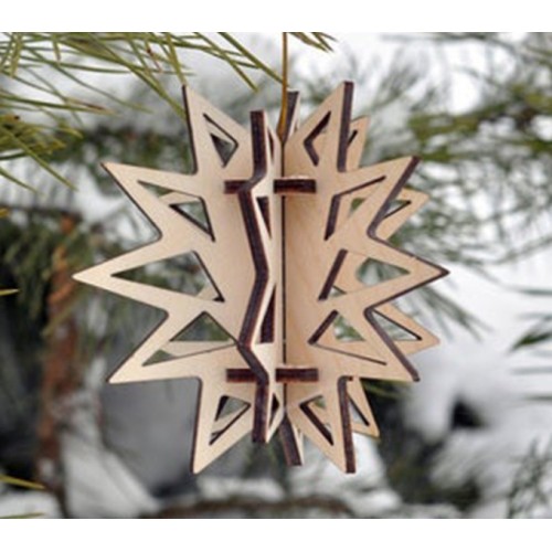 Wooden Christmas ornament Wooden Christmas ornament