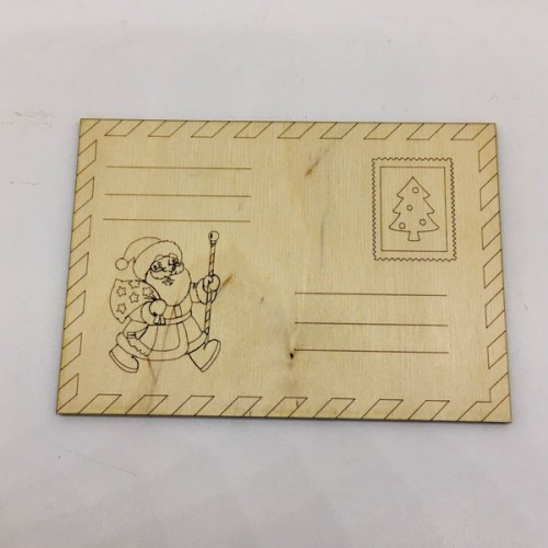 Wooden Christmas ornament