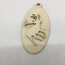 Wooden Christmas ornament