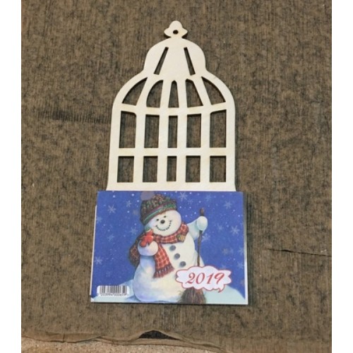 Wooden calendar 