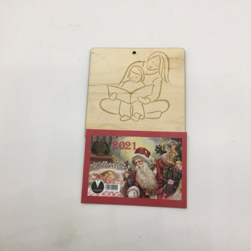 Wooden calendar- family