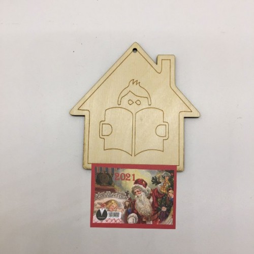 Wooden calendar – school 