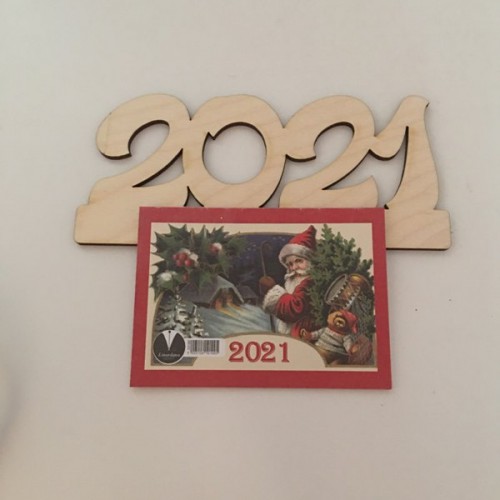 Wooden calendar – Year