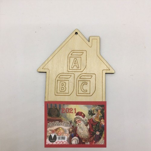 Wooden calendar – school