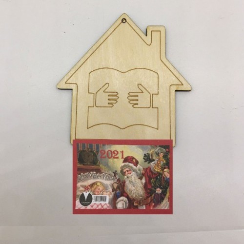 Wooden calendar – school