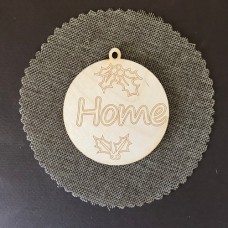 Wooden Christmas ornament
