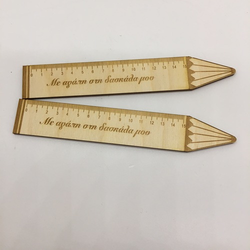 Wooden ruler