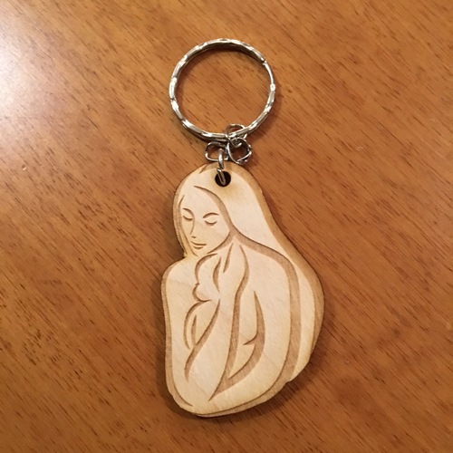 Mother's day keyring