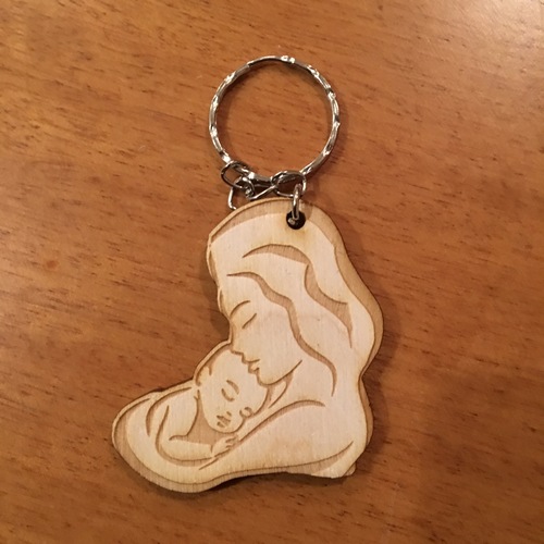 Mother's day keyring