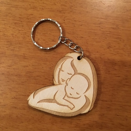 Mother's day keyring