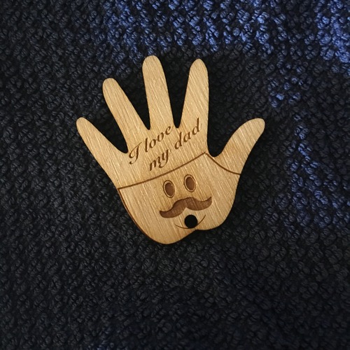 Father's day keyring