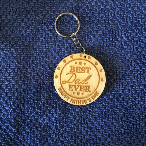 Father's day keyring