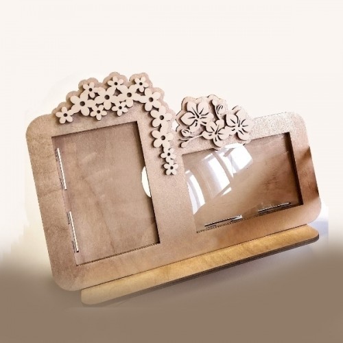 Flower photo frame Flower photo frame