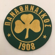 Wooden PAO FC wall decoration
