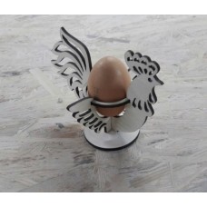 Wooden egg holder Chicken