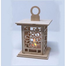 Wooden lantern 