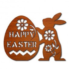 Wooden Easter rabbit