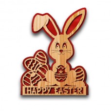 Wooden Easter rabbit