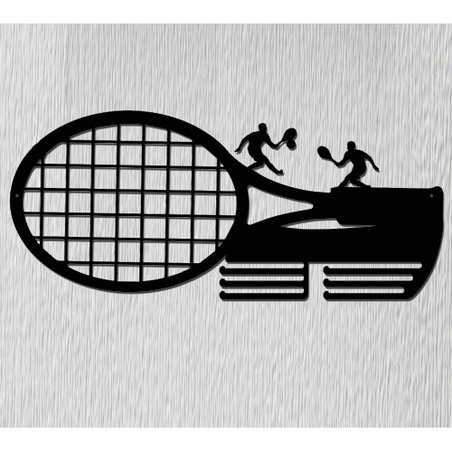 Wooden medal hanger tennis Wooden medal hanger tennis