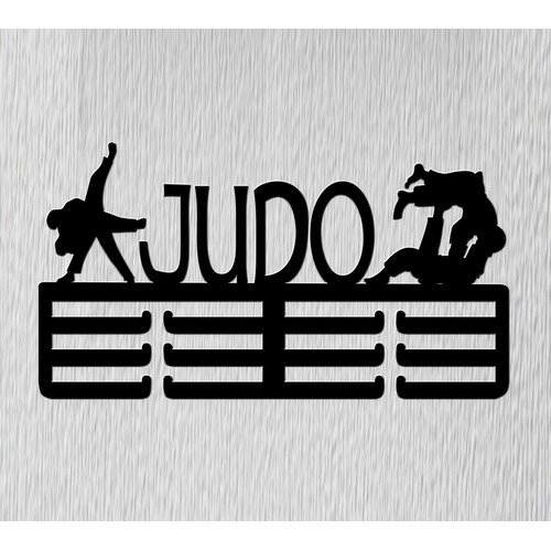 Wooden medal hanger Judo Wooden medal hanger Judo