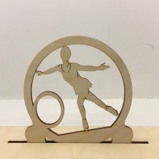 Wooden trophy