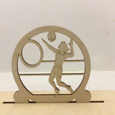 Wooden trophy