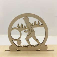 Wooden trophy