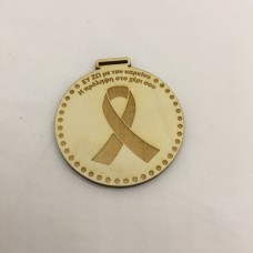 Wooden medal