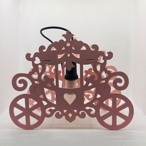 Wooden lamp Carriage Wooden lamp Carriage