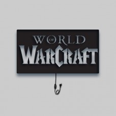 Wooden World of Warcraft lamp