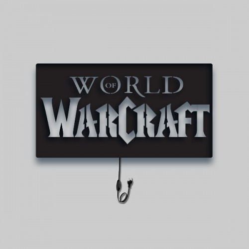 Wooden World of Warcraft lamp Wooden World of Warcraft lamp