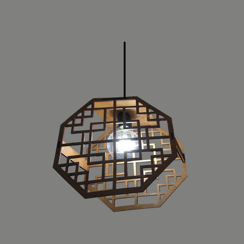 Wooden pendant lamp Wooden pendant lamp