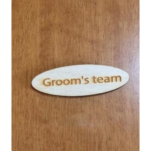 Wooden Groom's team