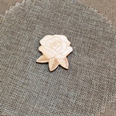 Wooden rose