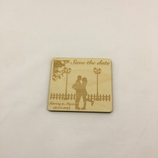 Wooden wedding bomboniere